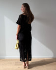 Ichi Mania Skirt Black