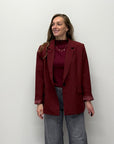 Liv blazer bordeaux