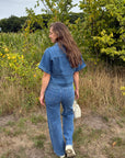 JDY Vanessa High Waisted Wide Leg Jeans