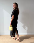 Ichi Mania Skirt Black
