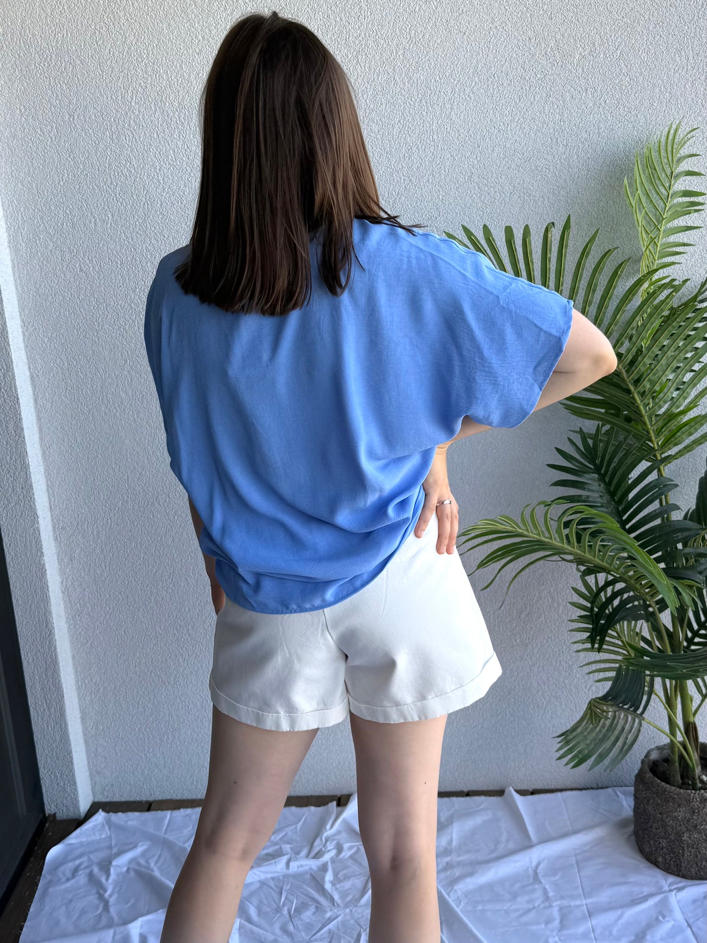 Suze Blouse Blue TU