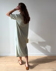 JDY Terry dress Blue/Yellow