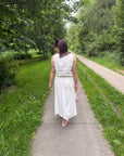Ichi Linno skirt White