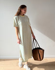 JDY Terry dress Blue/Yellow