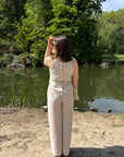 ICHI Linno Pants Stripe