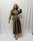 JDY Aria skirt Teak