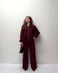Mona Pants Bordeaux