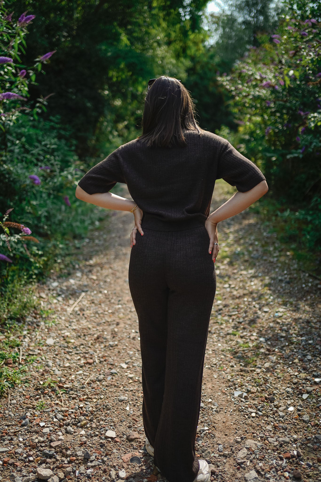 Only Thea pants brown