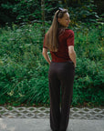Ichi Kate Pants Chocolate