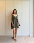 Noa short dress Kaki
