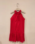 Mila dress red TU