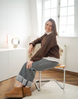 Polkadot Knit chocolat TU