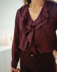 Mila Blouse Fudge
