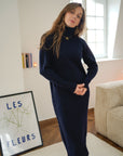 ICHI Dasila dress dark blue