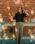 JDY Haze broek bruin