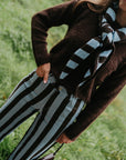 Triangle scarf Brown/Blue