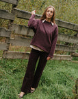 JDY Sonja knit paars
