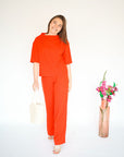 Ichi Hobia Pants Red