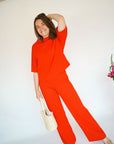 Ichi Hobia Pants Red