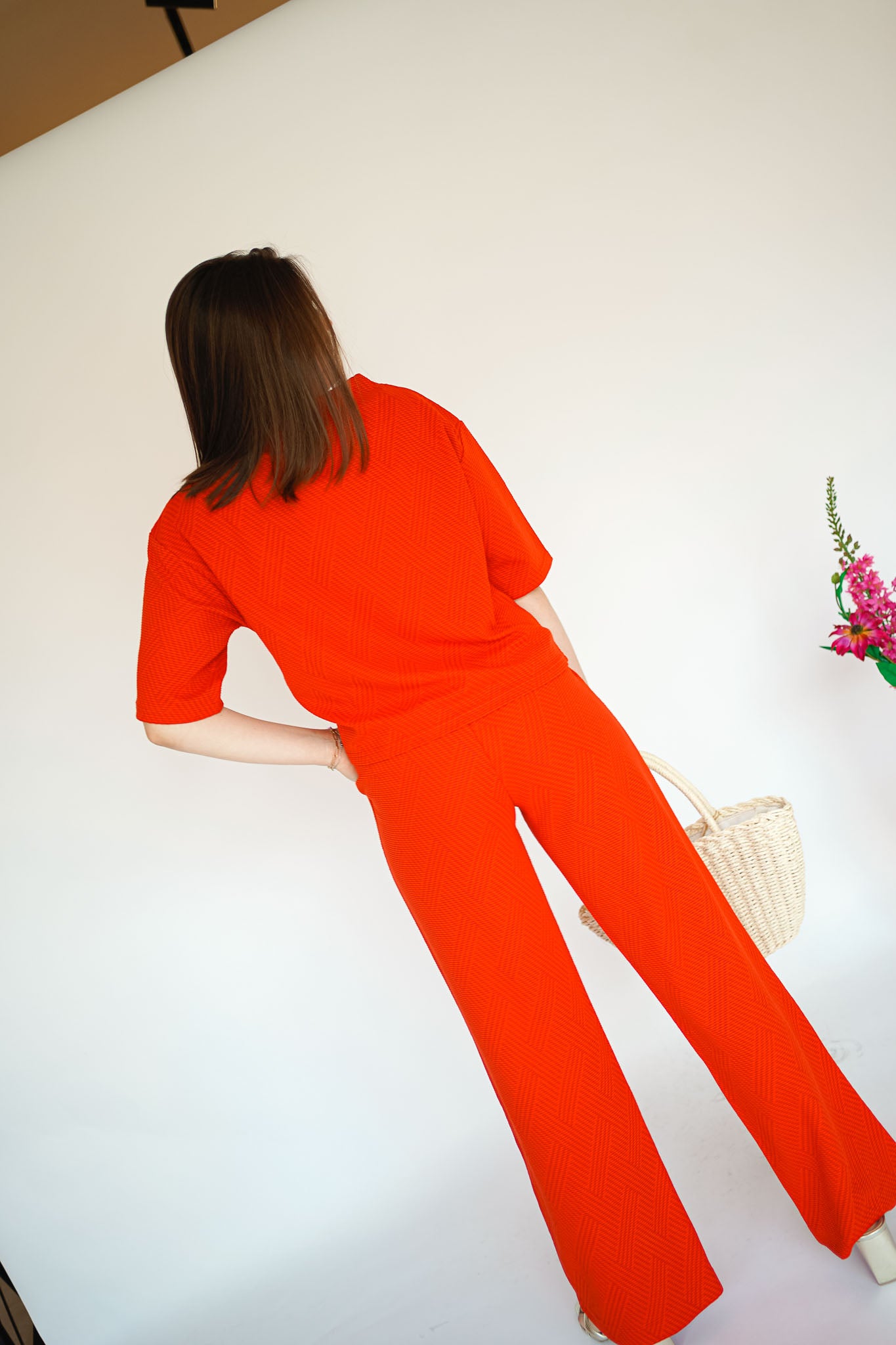 Ichi Hobia Pants Red
