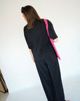 Only Ravenna Plissé Shirt Black