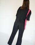 Only Ravenna Plissé Pants Black