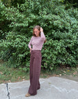 Ichi hezanno pants brown
