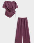 Riva set plum