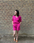 Ichi Kaba Top Pink