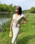 JDY Sonal dress beige