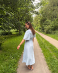JDY Nora dress blue