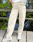 ICHI Hezano pants ecru