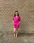 Ichi Kaba Top Pink