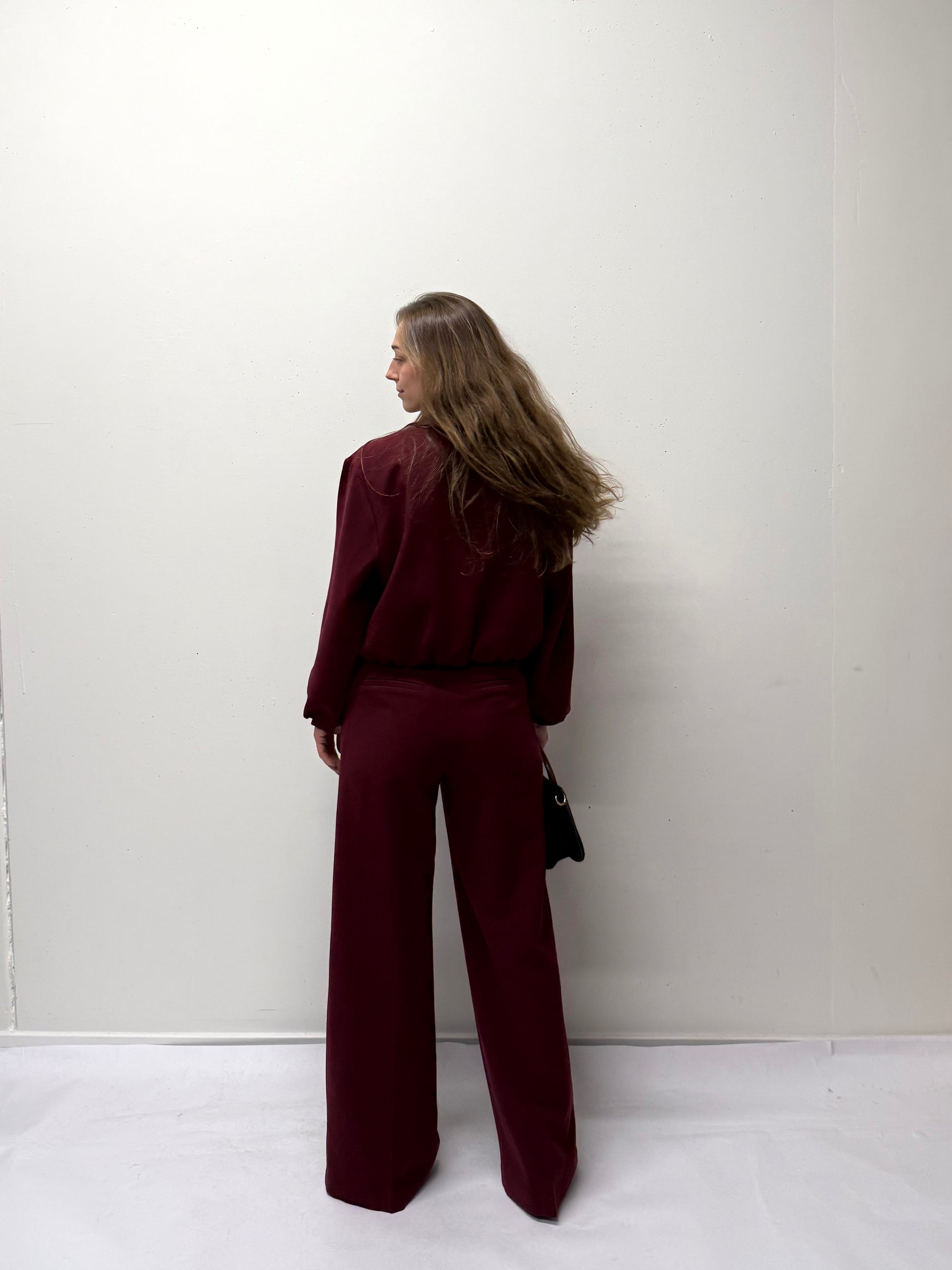 Mona Pants Bordeaux