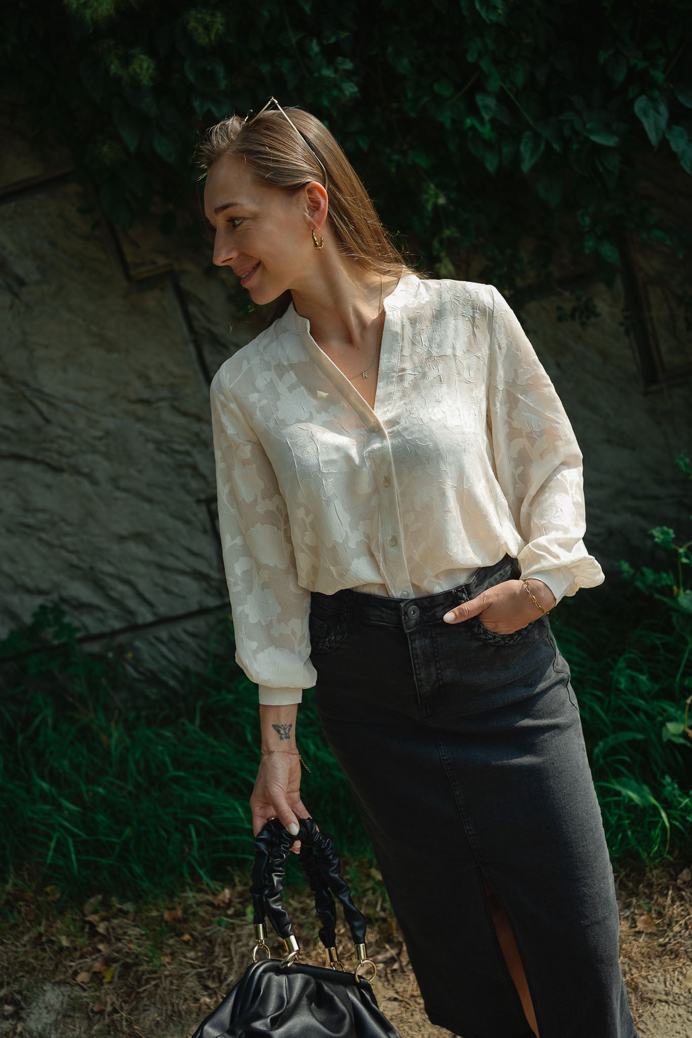 Jdy Grace Shirt ecru