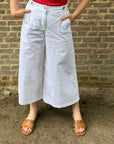 JDY Aura pants white