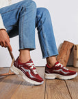 Lola sneakers burgundy