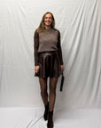 Lily longsleeve brown