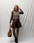 JDY Emmy vest brown