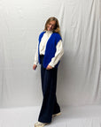 Ichi Kate pants dark blue
