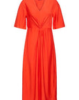 Ichi Imelda Red Dress