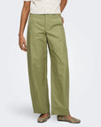 JDY Selma Barrel pants Kaki