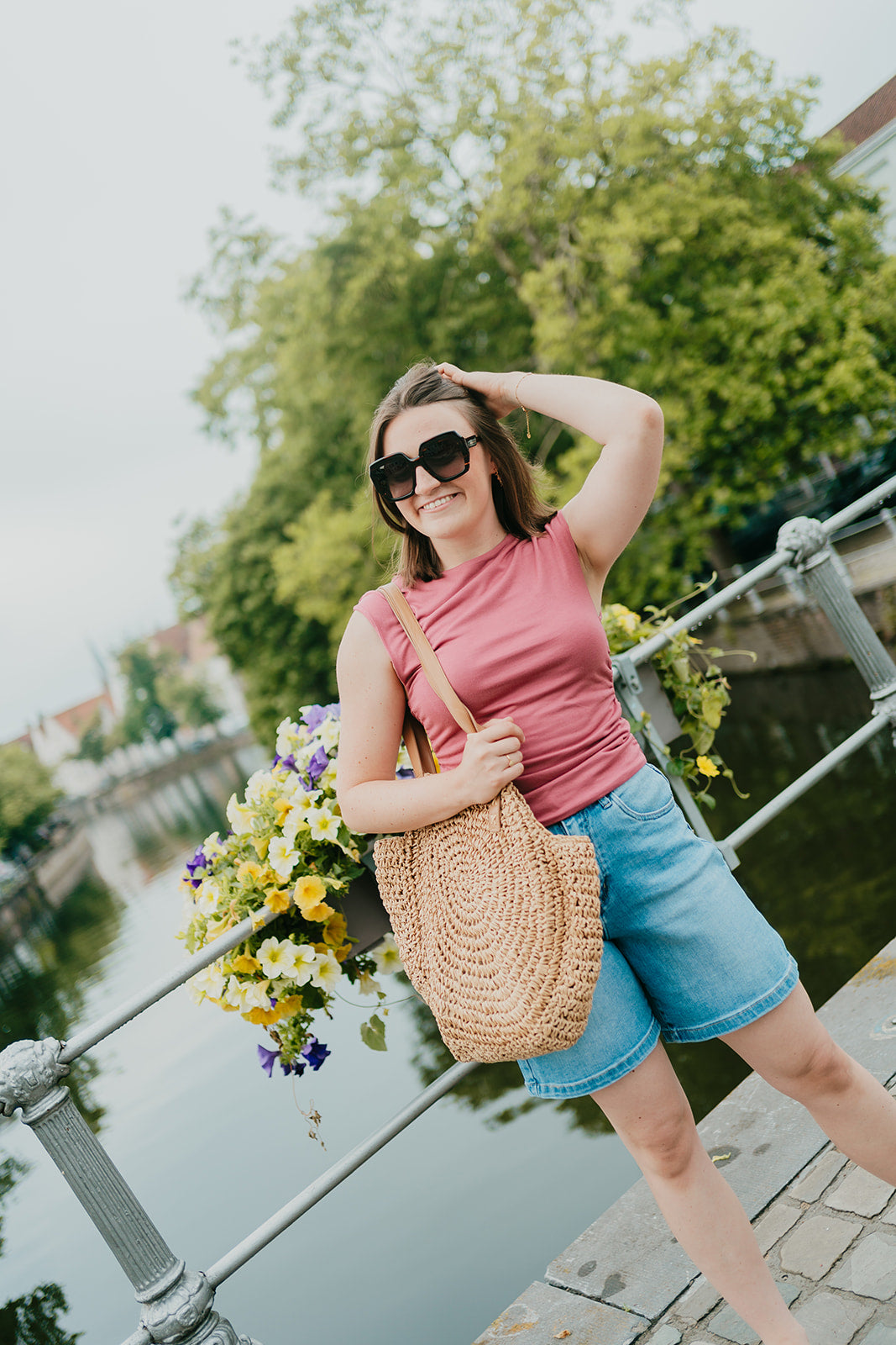 Bermuda jeans short