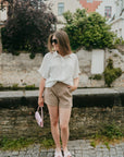 Lucie taupe short
