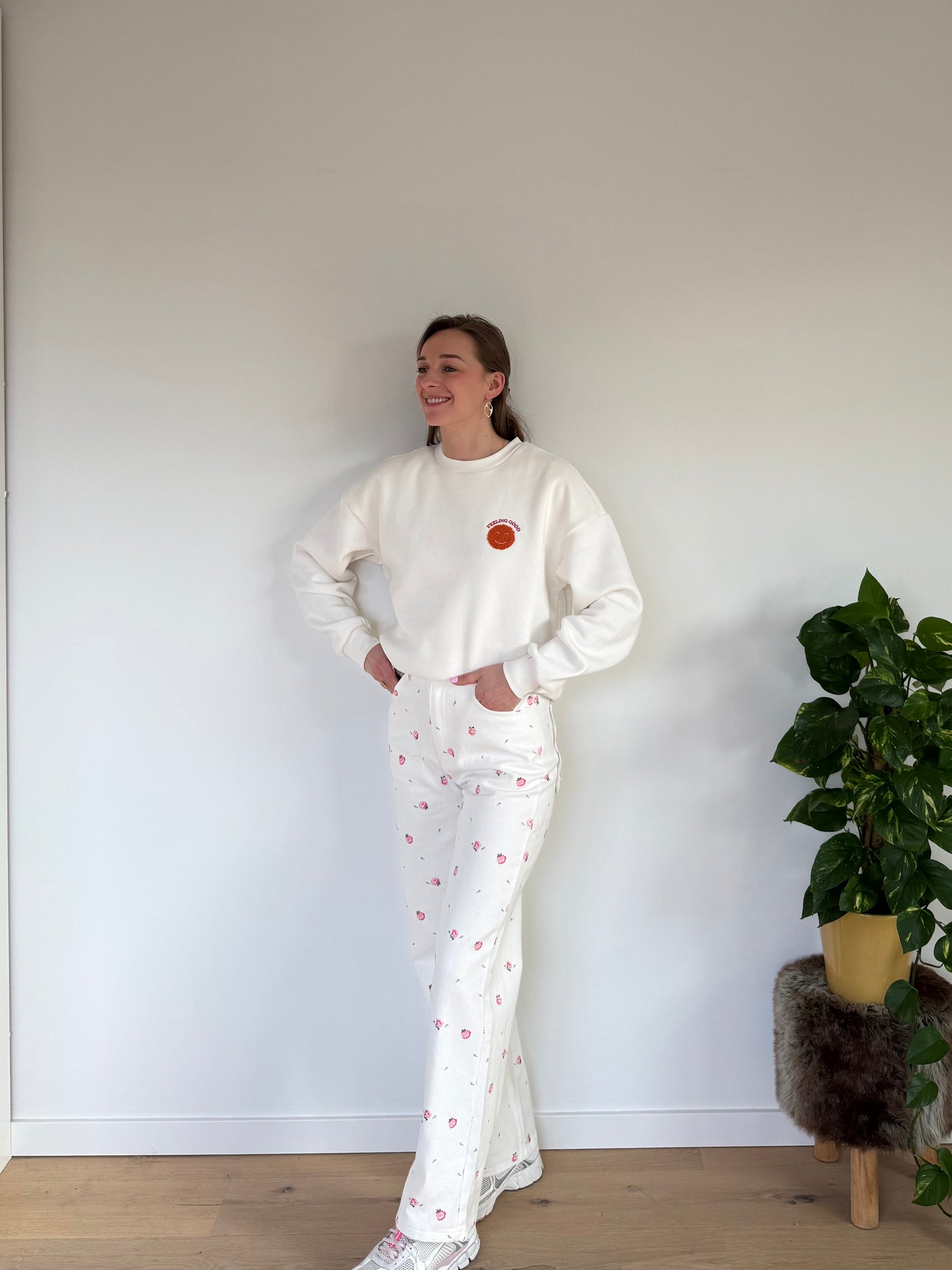 Only Daze sweater White