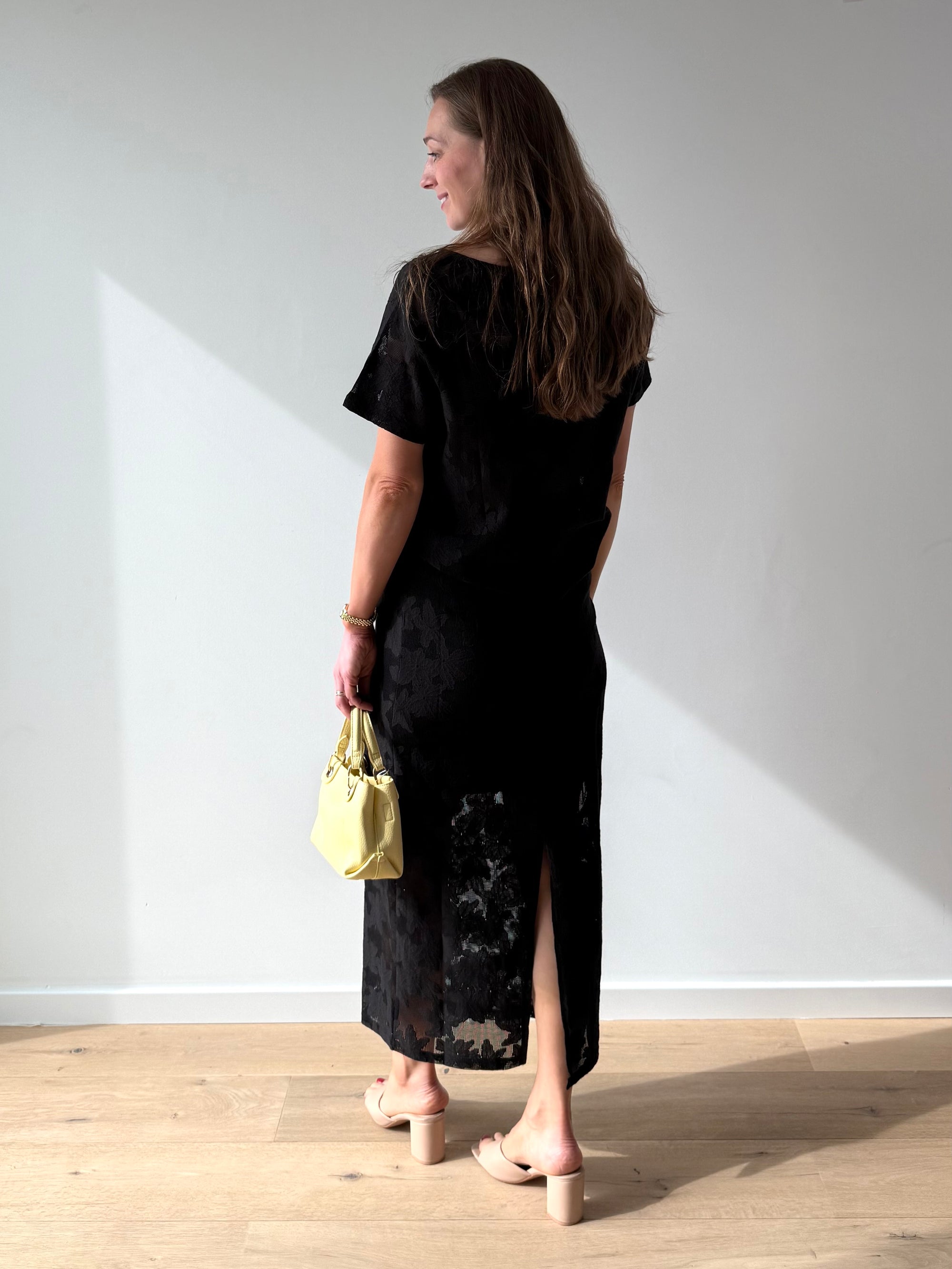 Ichi Mania Skirt Black