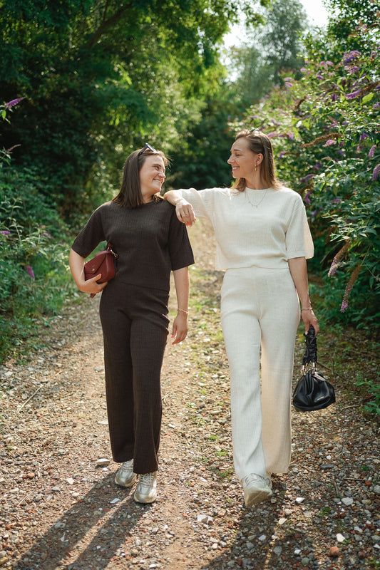 Only Thea pants brown
