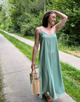 JDY Estelle dress green