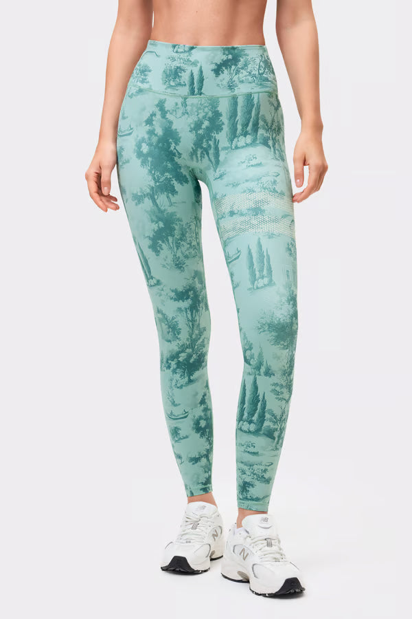 The Printed One Legging Green