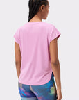 Drop t-shirt Sweet Lilac